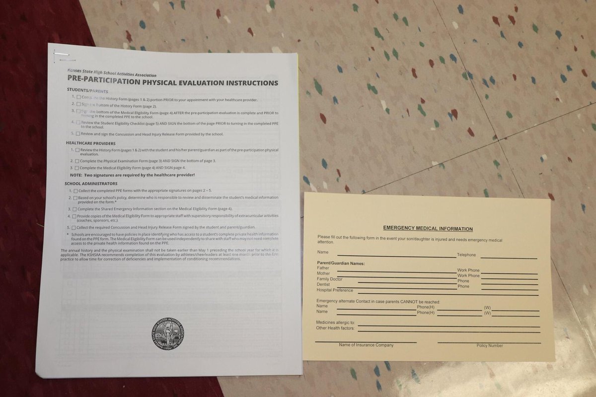 MulvaneSchools's tweet photo. Hey Wildcats! Victor E. Wildcat turned in all his physical forms, have you? All forms need to be completed and signed by a parent before you can practice.
Practice starts Monday, August 17th for all MMS and MHS student athletes.#BeLikeVic #MaskUpMulvane #WildcatFamily #MaskUp https://t.co/cZr8jwmgAX