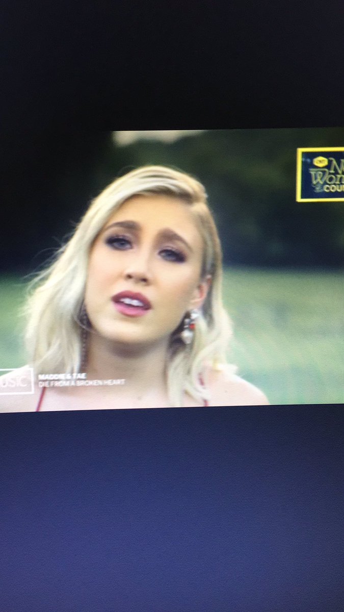 chadwickgnorris's tweet photo. @MaddieandTae lookie what I am watching this morning on @CMT #mostawesome #realcountrymusic #lovesmesomemaddieandtae https://t.co/0LebzUZLbR