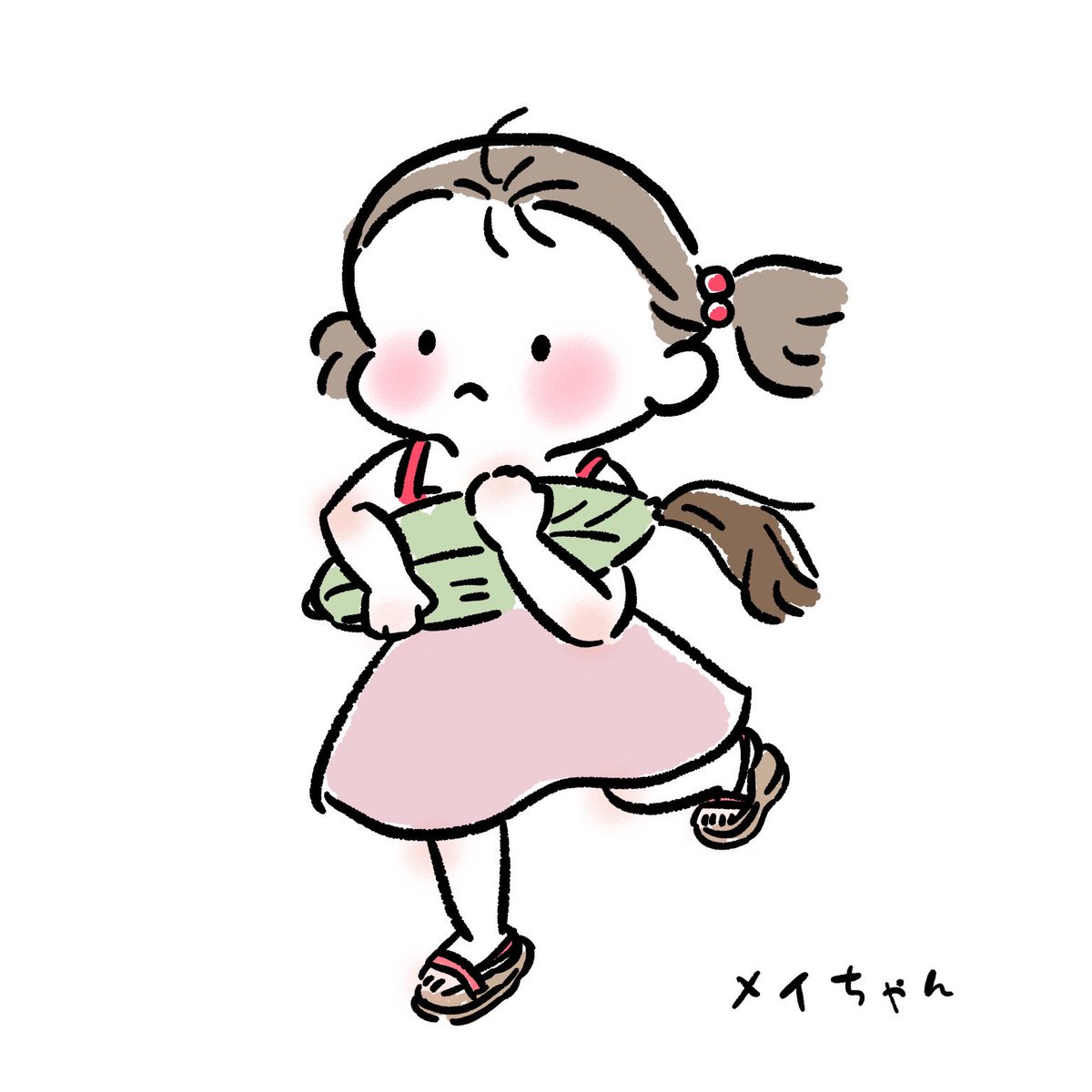 続きってほどでもないけど一応 2 2 サツキとメイって姉妹ネームかわいくて昔か ハナウタのイラスト