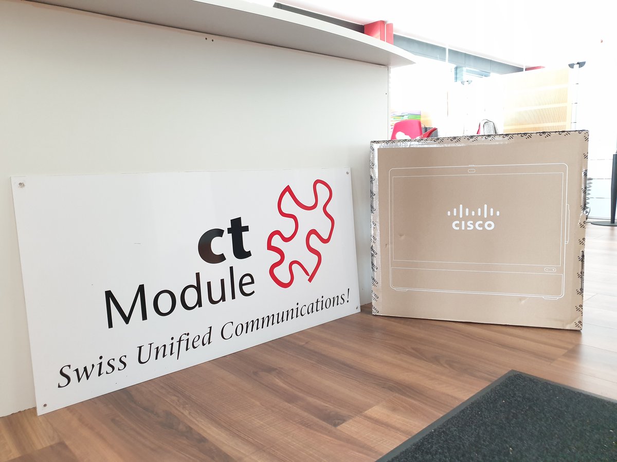 CtModule's tweet photo. Finally arrived! #CTModule is looking forward to getting the amazing #Cisco user experience with this #WebEx Desk Pro device soon!

#webexdeskpro #CallistoPlattform #ciscocollaboration https://t.co/g4E2NuFyNF