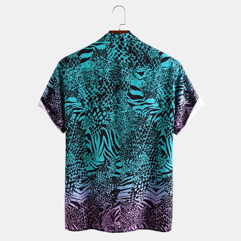 Gradient color print Size S - XXXL