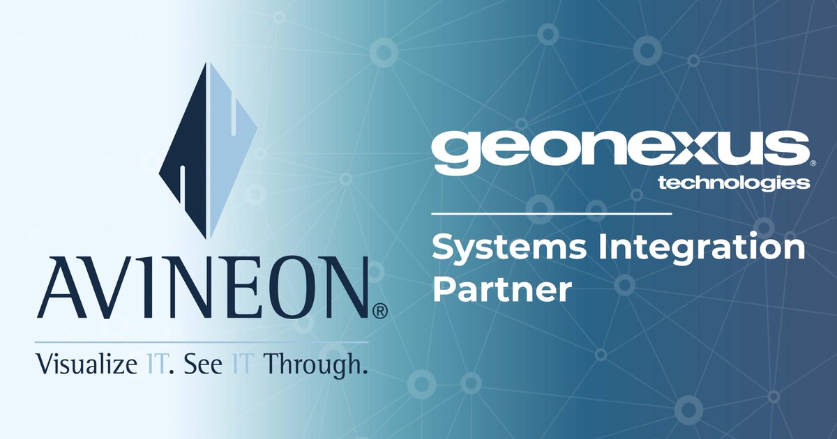 Avineon is excited to join the GeoNexus Partner Network as a new “Systems Integration Partner”

Read more: prweb.com/releases/avine…

#gis #esri #utilitynetwork #geospatial #data