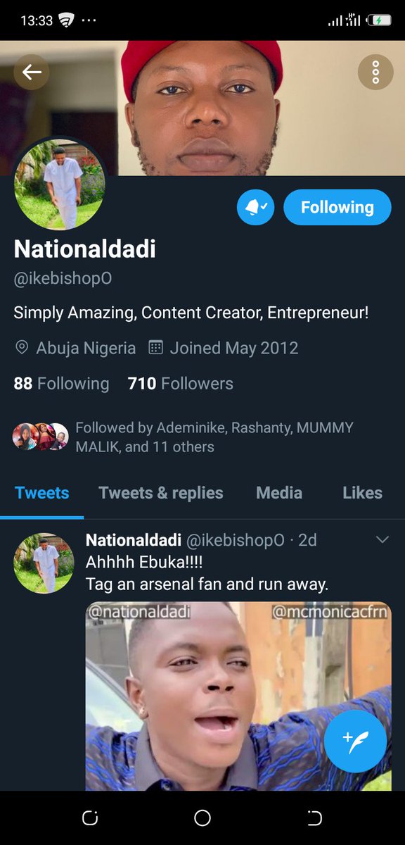 @ikebishopO @Ewatola_Ade 
@OlaQozim 
@QuinneB2 
@BeConfident_1 
@Pupa_Ko_Fresh 
@ObiesieJoy 
@ChiomaNorah 
@AdedayoIsrael3 

Follow @ikebishopO and participate and put on his notification #Nationaldadi