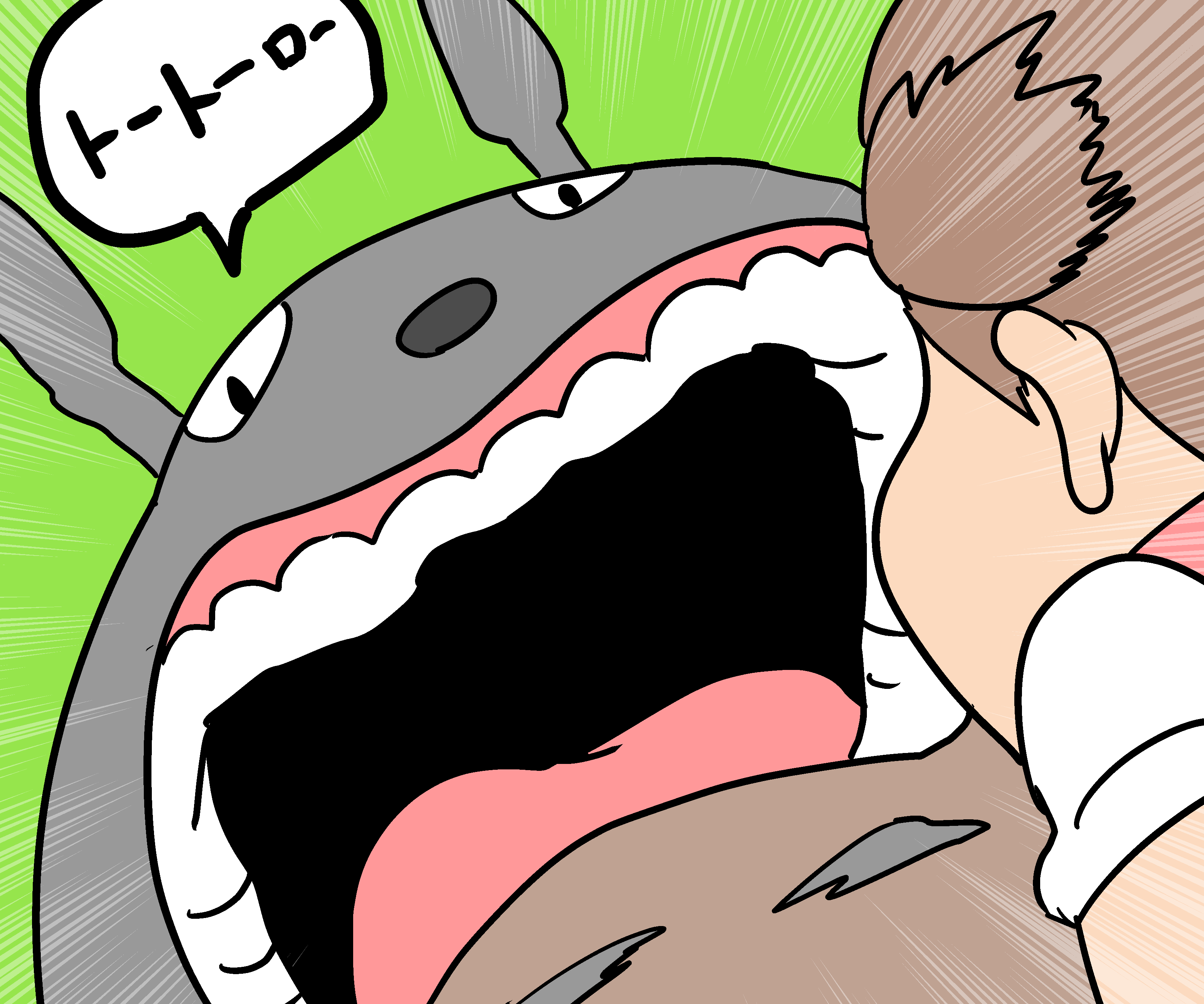 サーヘー Su Twitter トトロ面白い となりのトトロ イラスト T Co Pmnlhjruom Twitter