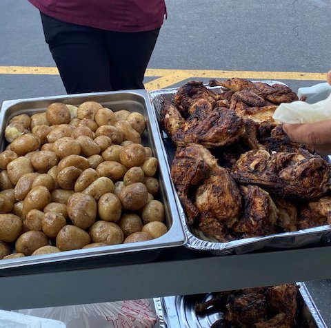 #HarrisHillNursingFacility would like to extend a huge THANK YOU to the Sweet Home Education Foundation & Weidner's Chicken for dropping off dinner to our team last night. It was delicious!