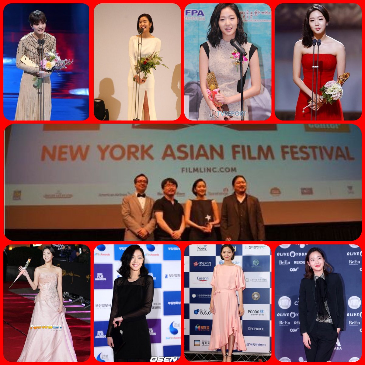  #KimGoEun is loved by multitude of fans because aside from being a powerhouse in Movie & TV industry, she is also an incredible human being.Let me flex some of these awards attached to her belt as a gentle reminder for YOU. YES YOU! You know who you are. 