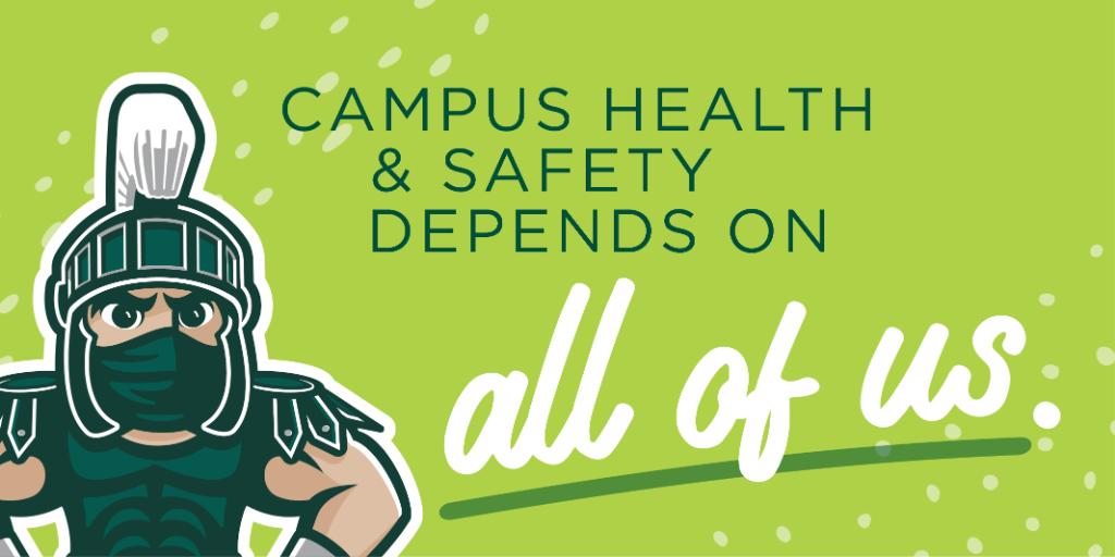 michiganstateu's tweet image. Us. Spartans. All of us. MSU is a place where we look out for each other.