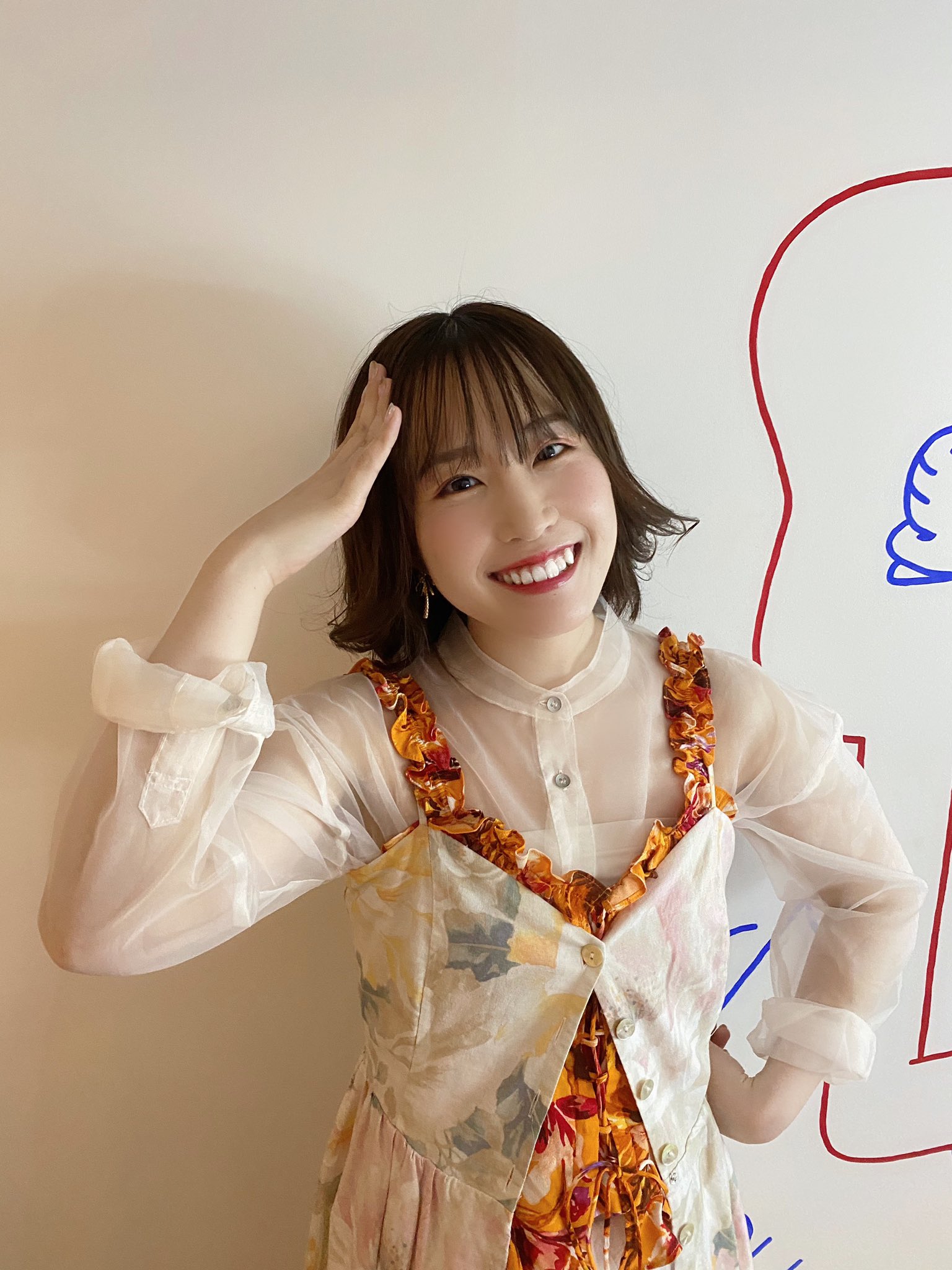 声優　鈴木みのり　上ミノ　直筆サイン入りポスター 声優 鈴木みのり 上ミノ 直筆サイン入りポスター