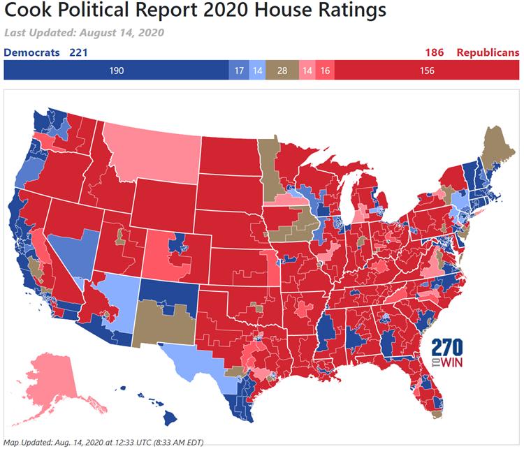 270towin On Twitter Updated Cook Political Interactive House Map With Today S 15 Changes Click For Map And Link To Redistrict Analysis Https T Co Vxl8ix2kc3 Https T Co Rcv2cyvhal