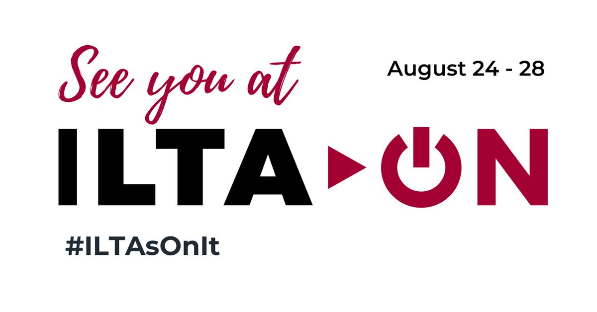 Join the discussion about #Worldox at the ILTA&gt;ON "Solution Room - Document Management Systems" session on Thursday, August 27th at 3:45 PM - 4:30 PM CT at ILTA&gt;ON virtual conference 2020.  Registration for the conference still open.
#ILTAsOnIt; <a href="/ILTANet/">ILTA - International Legal Technology Association</a>