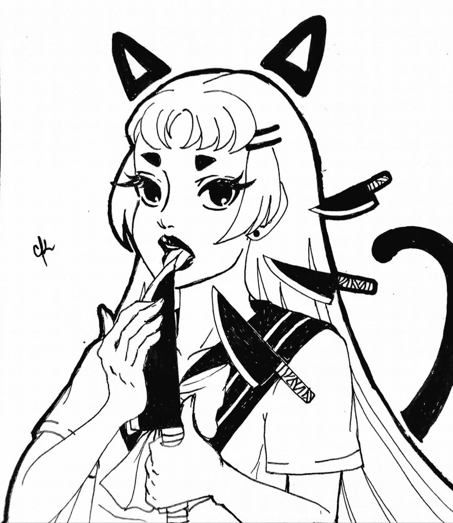 SunflowersCries's tweet image. Old art I did for a #makovice event on Instagram 🤗 I went through a phase where I was obsessed with triangle eyebrows 📐📐📐 Also, I&apos;ve been thinking of finishing a Digimon art piece from a few years ago. I&apos;ll post it on here when it&apos;s finished!