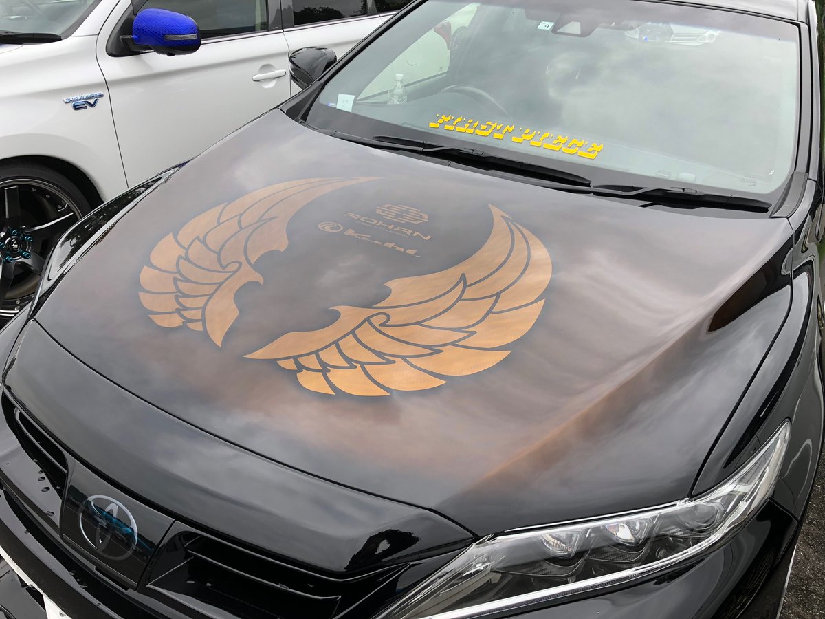 takahiko1114's tweet photo. Painted by ROHAN izawa art design !
Eagle design🦅
Designed by Mr. Izawa
#ROHAN #izawaartdesign #metalpaint #paint #design #custompaint #car #japan #nara #impala #rohan_izawa_net #ローハンネット #grindertattoo #グラインダータトゥー #IZkandy #IZpearl #IZbase #IZcolor #megaking https://t.co/QJKHSSM1sD