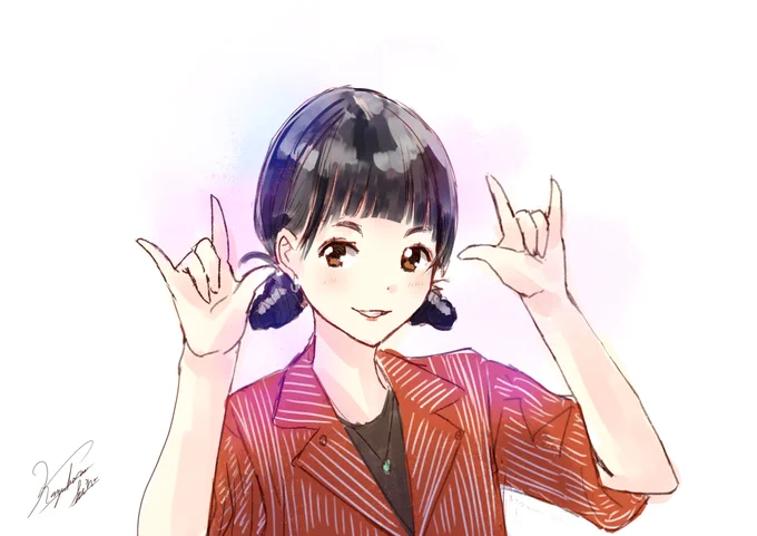 「劇団ひとり・徳井青空・タイムマシーン3号で #ComicVket 1に行ってみた配信」終わりました!
実は徳井青空さんは以前、#音泉女子高生 でもイラスト描かせて頂いてました〜!
ありがとうございました! 
