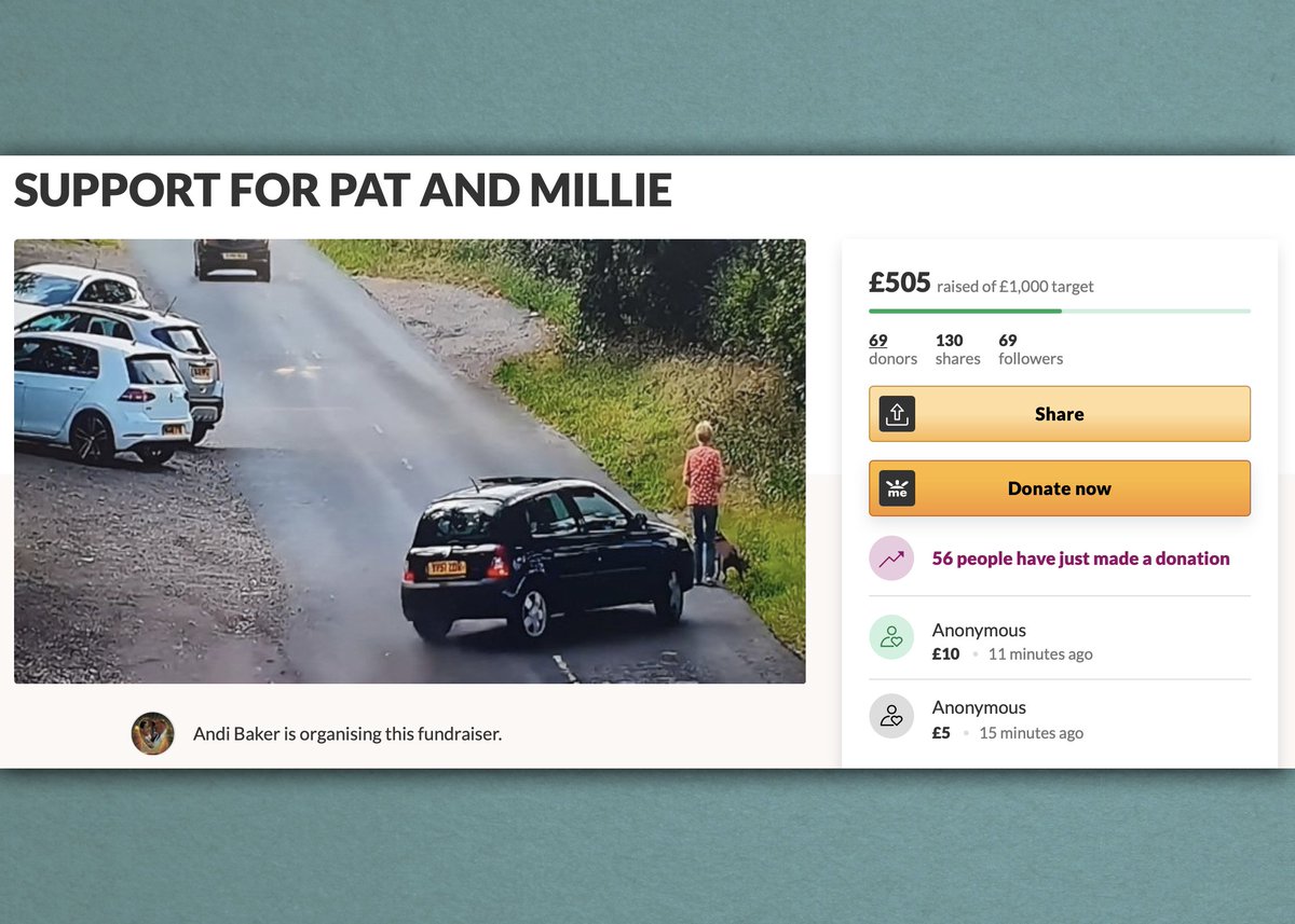 BhamUpdates's tweet photo. The #BUcommunity is incredible!!! ❤️❤️❤️
In just a few hours you have helped reach the original target of £500! Don't stop sharing, donating, and lending your support to Pat and lets help get her through this incredibly tough time! 💪👏
Let's see if we can help raise £1000! https://t.co/UDZ4XJs0C7