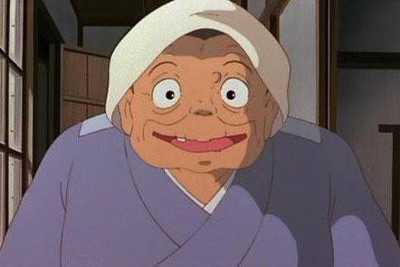 となりのトトロ カンタのおばあちゃん役の北林谷栄さんの若い頃が美人