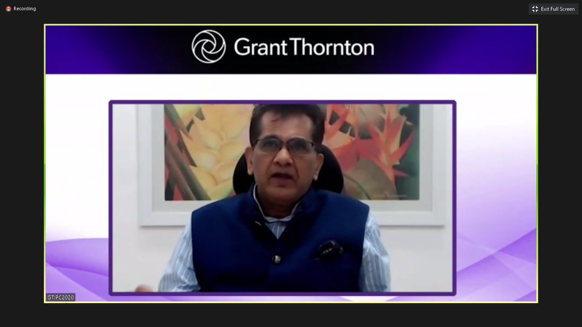 GrantThorntonIN's tweet image. Joining us today for #GTIPC2020 is Mr. @amitabhk87, CEO @NITIAayog. What a proud moment!

#StatusGo