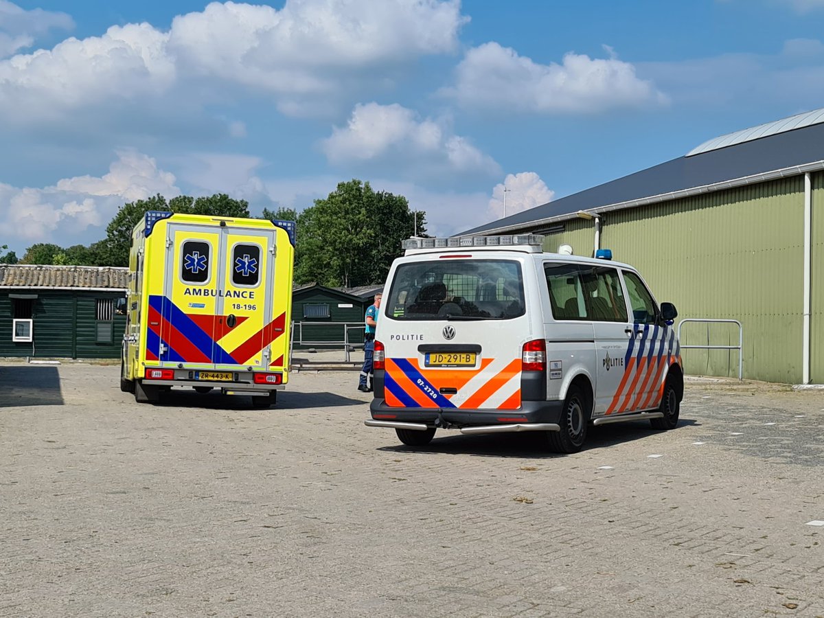 Melding aanrijding Vinkenpolderweg Alblasserdam