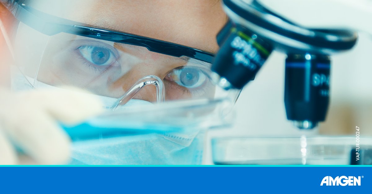 amgen_turkiye's tweet photo. Biyoteknoloji şirketi olarak biyolojik ilaçlar üretmek için canlı hücre kullanma bilimine öncülük etmekteyiz. Global biyoteknoloji endüstrisini oluşturan süreçler ve araçların geliştirilmesine yardımcı olarak biyoteknolojiyi hastalar için öncü bir tedavi kaynağına dönüştürüyoruz. https://t.co/tNow5hz3DI