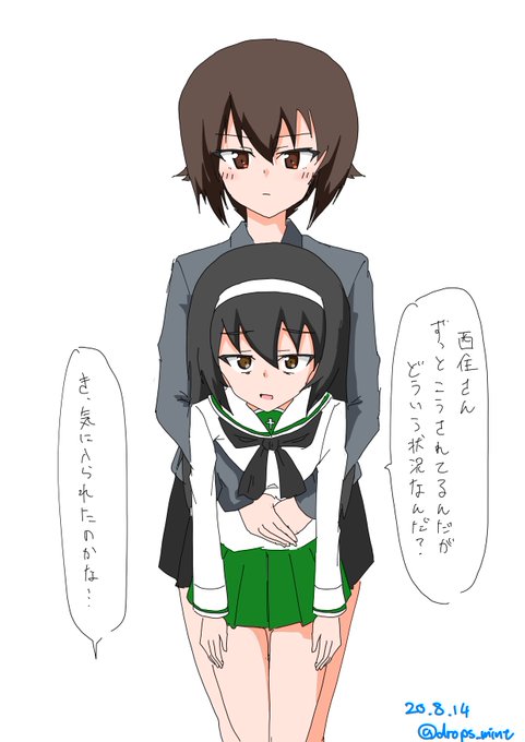 #ガルパン版深夜のお絵描き60分一本勝負
#ガルパン版深夜のお絵描き60分一本勝負_20200814
気に入られたまこ 