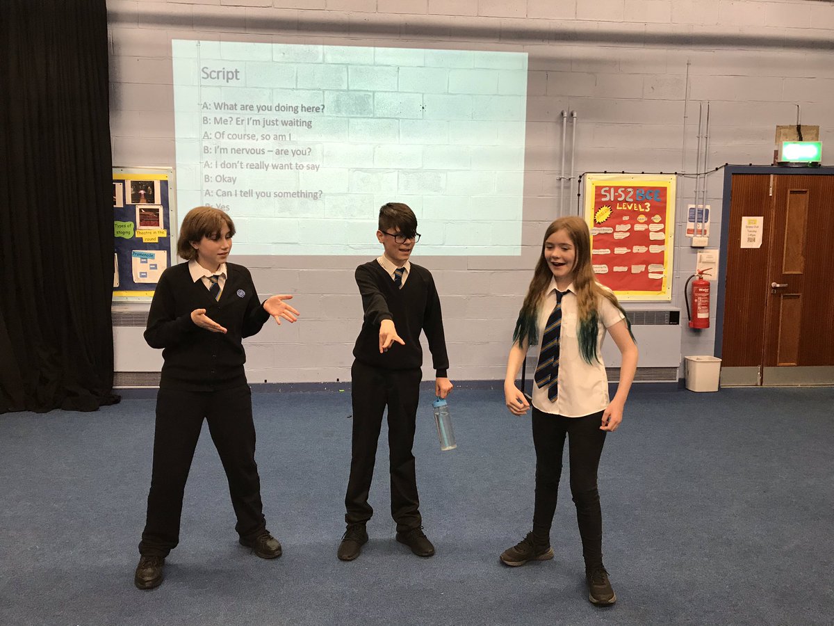 MintlawCreative's tweet photo. Great to have s2s back in drama today @MintlawAcademy #learningteacher https://t.co/9m0OAfLDac