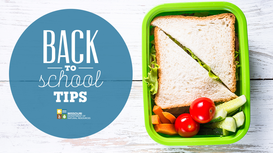 MoDNR's tweet photo. 🍱Packing your child's lunch in a BPA-free reusable container is both good for their health and for the environment. For more Mother Nature approved back-to-school tips, visit https://t.co/BHXFo5uOgk. #MoBacktoSchool #ReduceReuseRecycle https://t.co/YvfYxgt8zI
