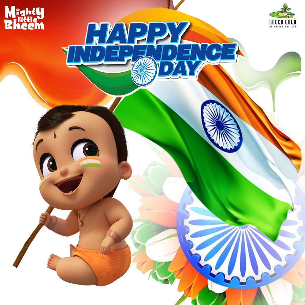 Mighty Little Bheem Happy Independence Day Freedom In The Mind Faith In The Words Pride In Our Soils Let S Salute The Nation On This Independence Day Independenceday Happyindependenceday India Mighty Little Bheem Happy Independence Day Freedom In The Mind Faith In The Words Pride In Our Soils Let S Salute The Nation On This Independence Day Independenceday Happyindependenceday India