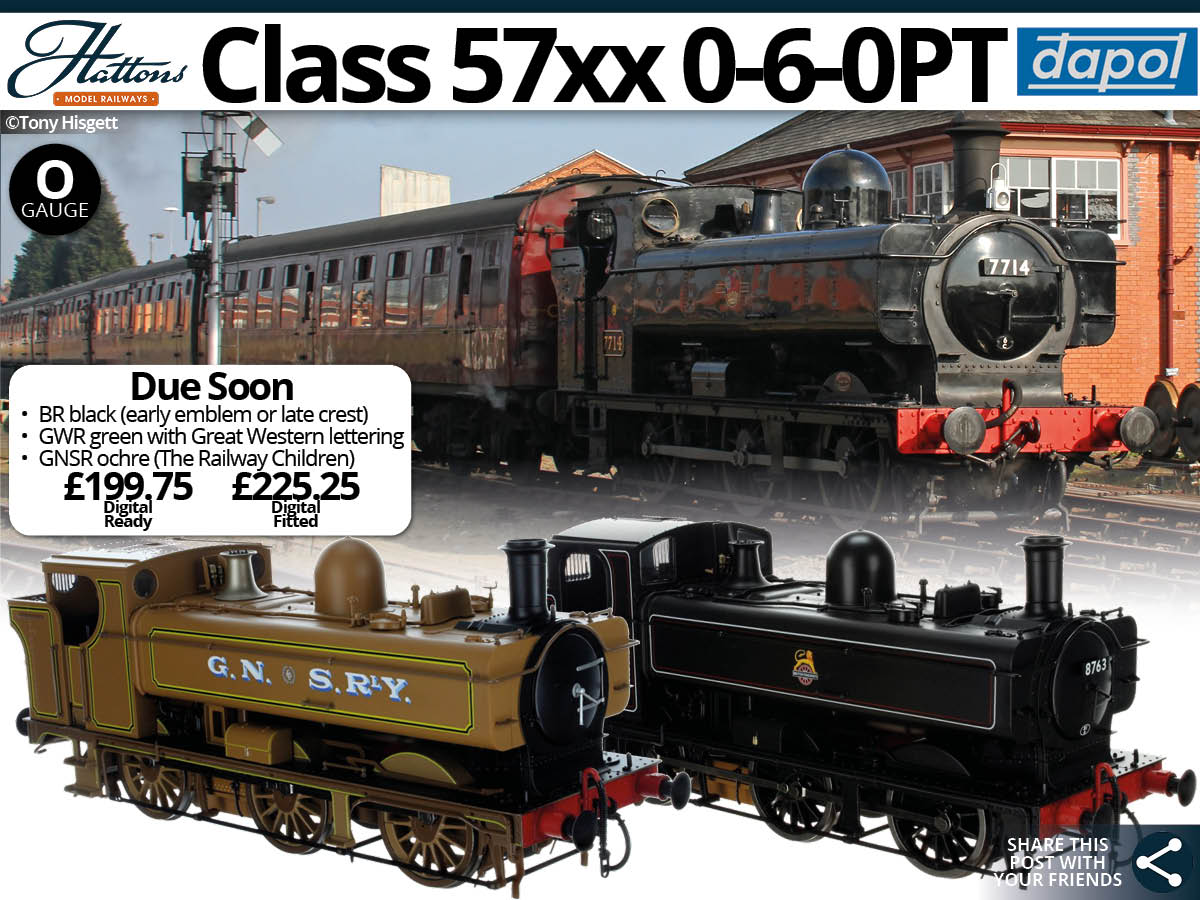 dapol o gauge pannier tank