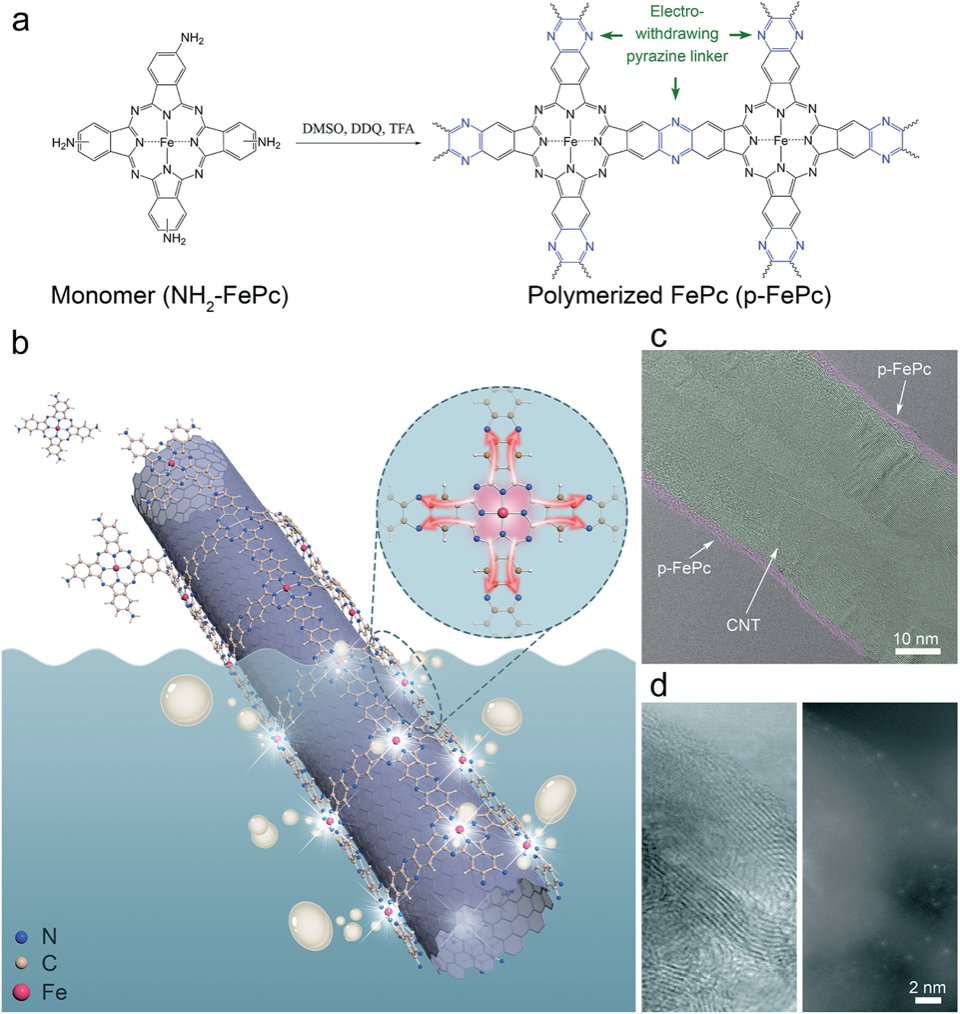 Design of a single-atom electrocatalyst from a molecular catalyst! Recent work published in rsc.li/2E2DeoS. A nice collaboration with @jishan_wu , Jia etc. Thanks for the great support from @NUS_GreenEnergy and @ChemNUS!