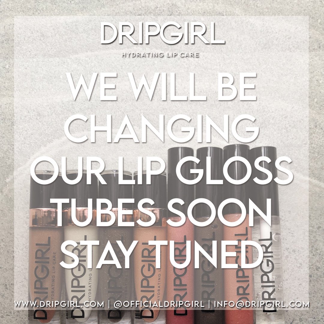 officdripgirl's tweet photo. Iβm so excited to say we are changing our tubes, same great product different packaging! Hope you guys love them tooπ β¨
β β β β β β β β β β β β
π please share.π
β β β β β β β β β β β β
Follow @officialdripgirl for more!π #lipgloss #iamdripgirl #lipcare #newtubes https://t.co/w0A0o1fNVw