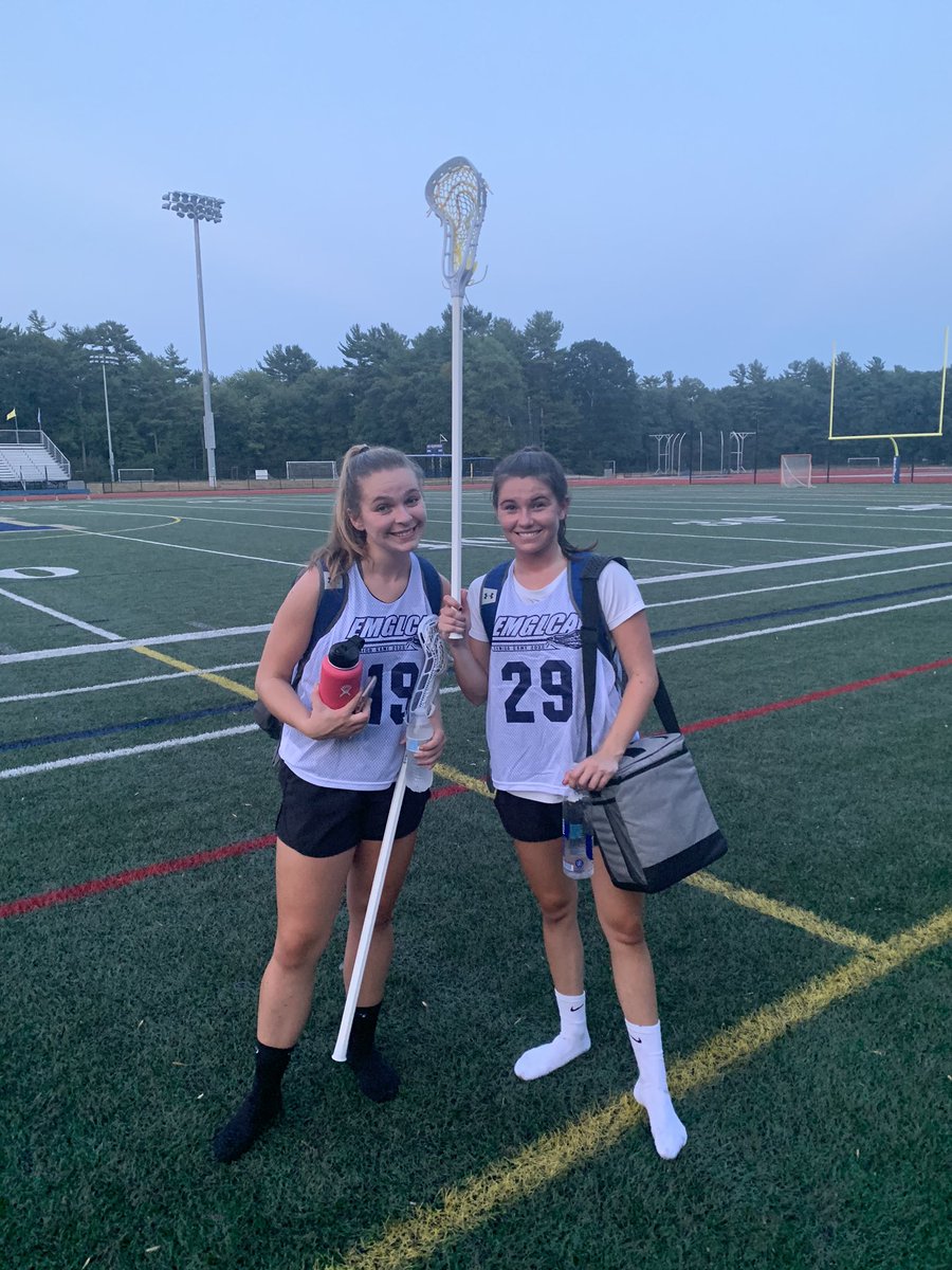Sophia and Ella after Monday’s night EMGLCA Senior Game. So fun to see them both play one more time! Good luck to you both next year!