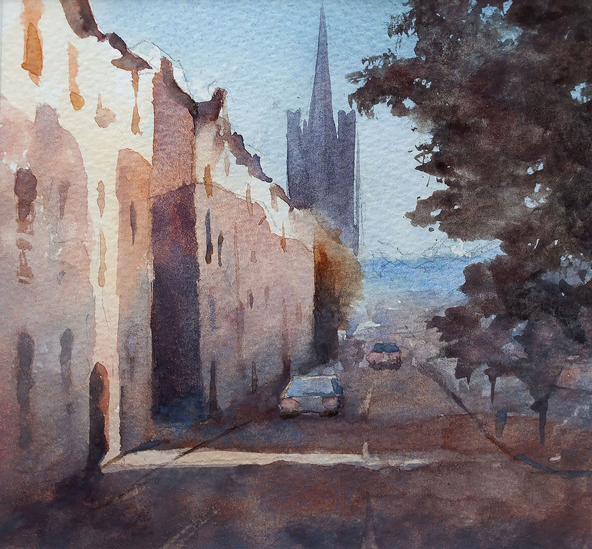 DukeStGallery's tweet photo. Danish artist Kasper Zier has dropped in some stunning new watercolours this week. Available to view online at https://t.co/4eqTuQwAj1 or here at 17 Duke Street. https://t.co/OykCDTgVr2