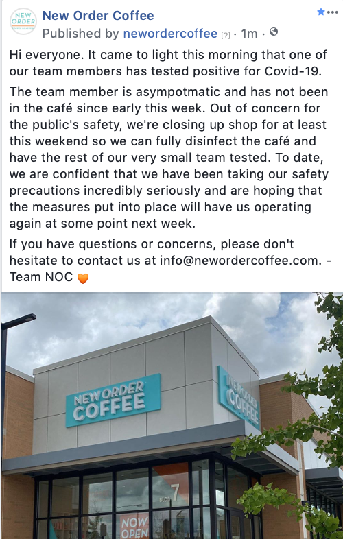 Stay healthy, everyone. 🧡