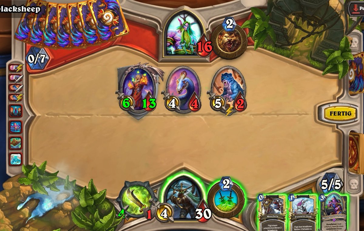 ZederHS's tweet photo. Nice turn 5 bro... Blizzard smoked some of the good kush while designing that shit. https://t.co/F1qw7TGbfg