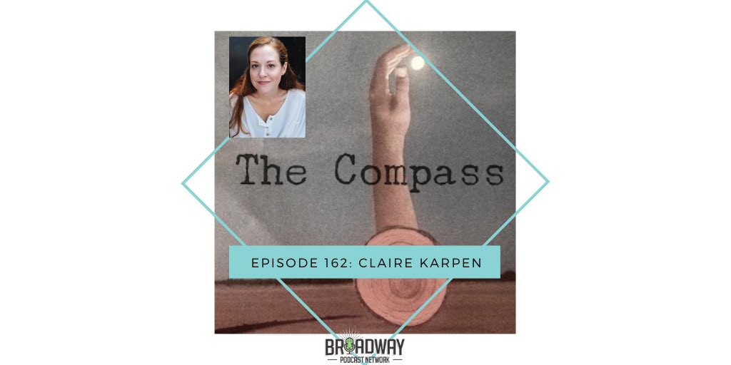 compasspodcast's tweet photo. Episode 162: @clairekarpen is online! This actor and director shares her experiences building a creative life (📸 by JJ Geiger) #thecompasspodcast #womenpodcasters #juillird #actor #broadwaypodcastnetwork #director #creativelife https://t.co/8ewcnjMWrH https://t.co/zsDmKlAxuJ