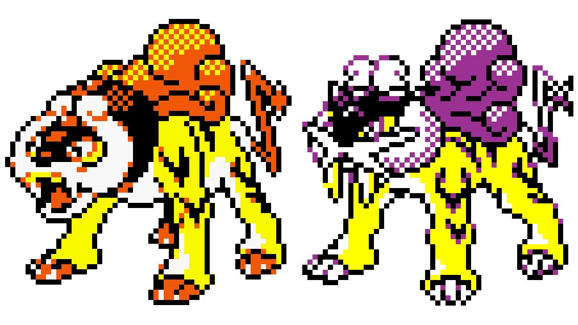 TheTerence on X: And with that I've fully completed My Drawn Johto Pokedex!  All these are based off their Gold/Silver and Mostly Crystal sprites # Pokemon #Pokemon25  / X