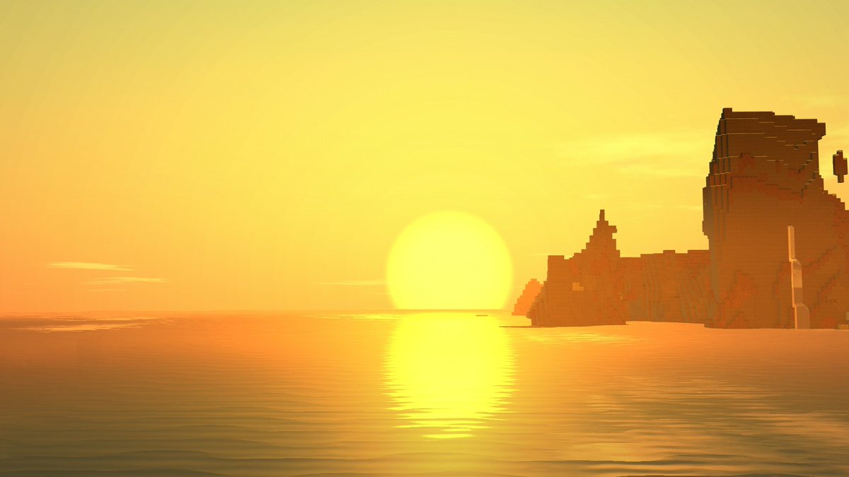 MaxJiJava's tweet image. Water effect without gaps.🌅
What a poor sheep (