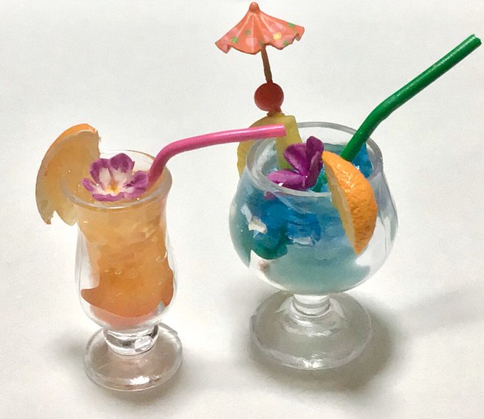 トロピカルドリンクのtwitterイラスト検索結果
