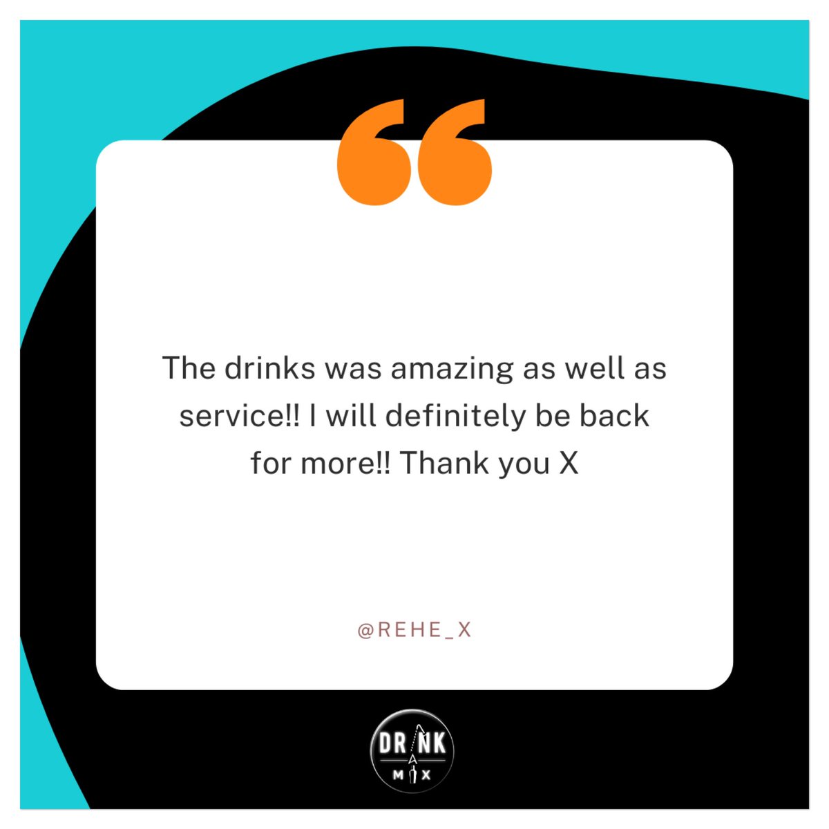 DrinkAMix's tweet photo. •Customer feedback•

Become one of our happy customers and order your Drinkamix party box at https://t.co/KGW7i8nPOf 🍹🍸 https://t.co/4lcvhOLRBp
