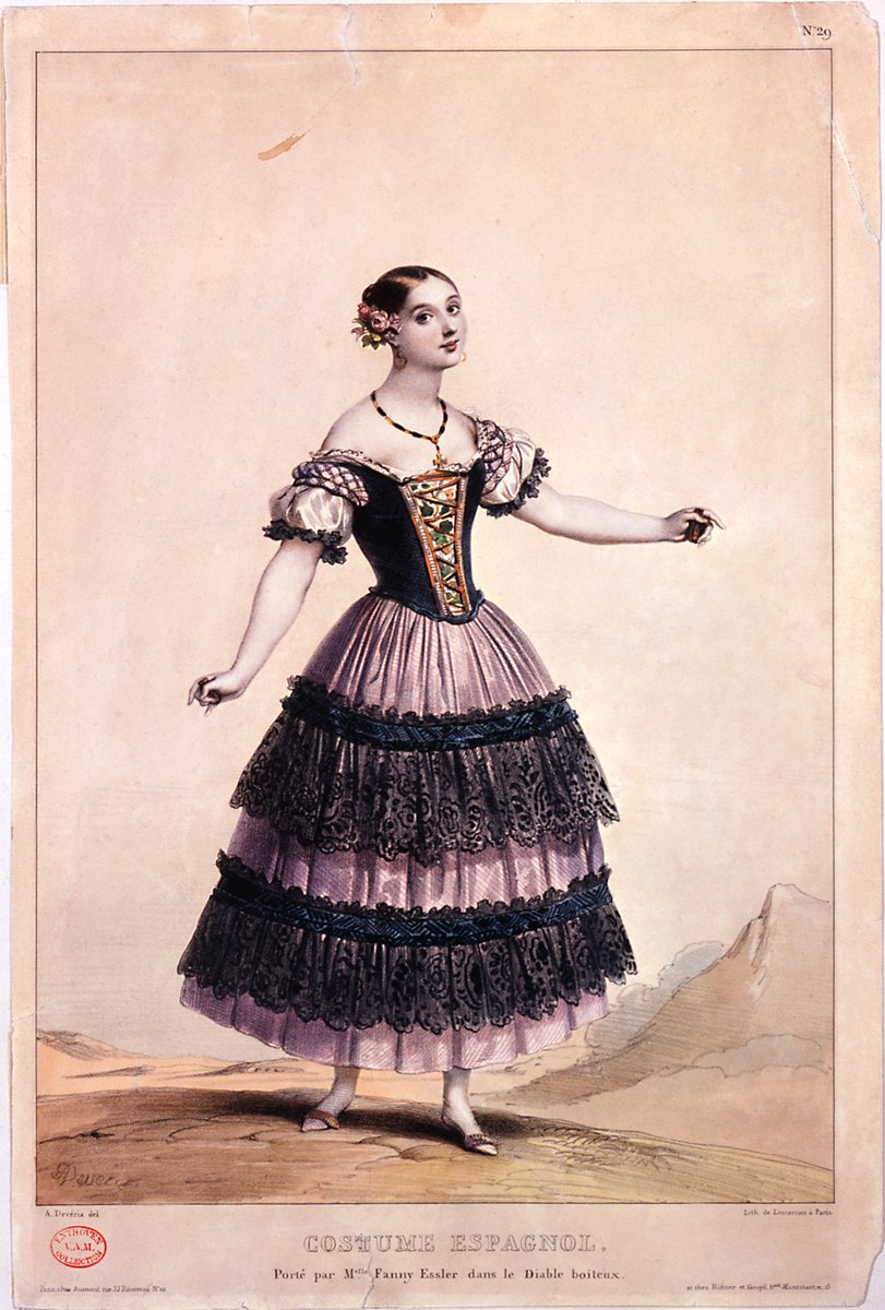 The accident was avoidable: a method of fire-proofing costumes was available in this period, but Livry and most female performers of the period were opposed to it because it discolored and stiffened fabrics.