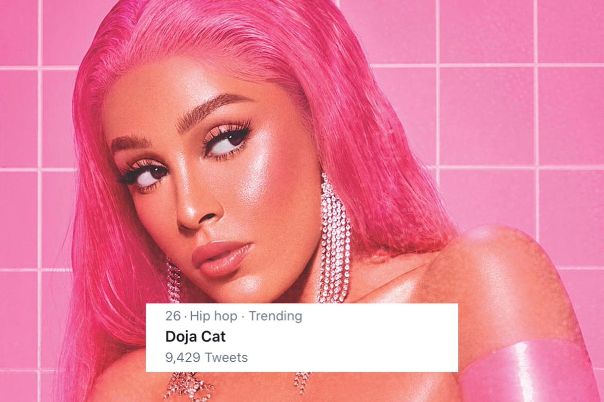 Doja Cat trends on Twitter after Nas dissed her on his new song with Hit-Boy, โUltra Black.โ https://t.co/LEkDxi5yXV