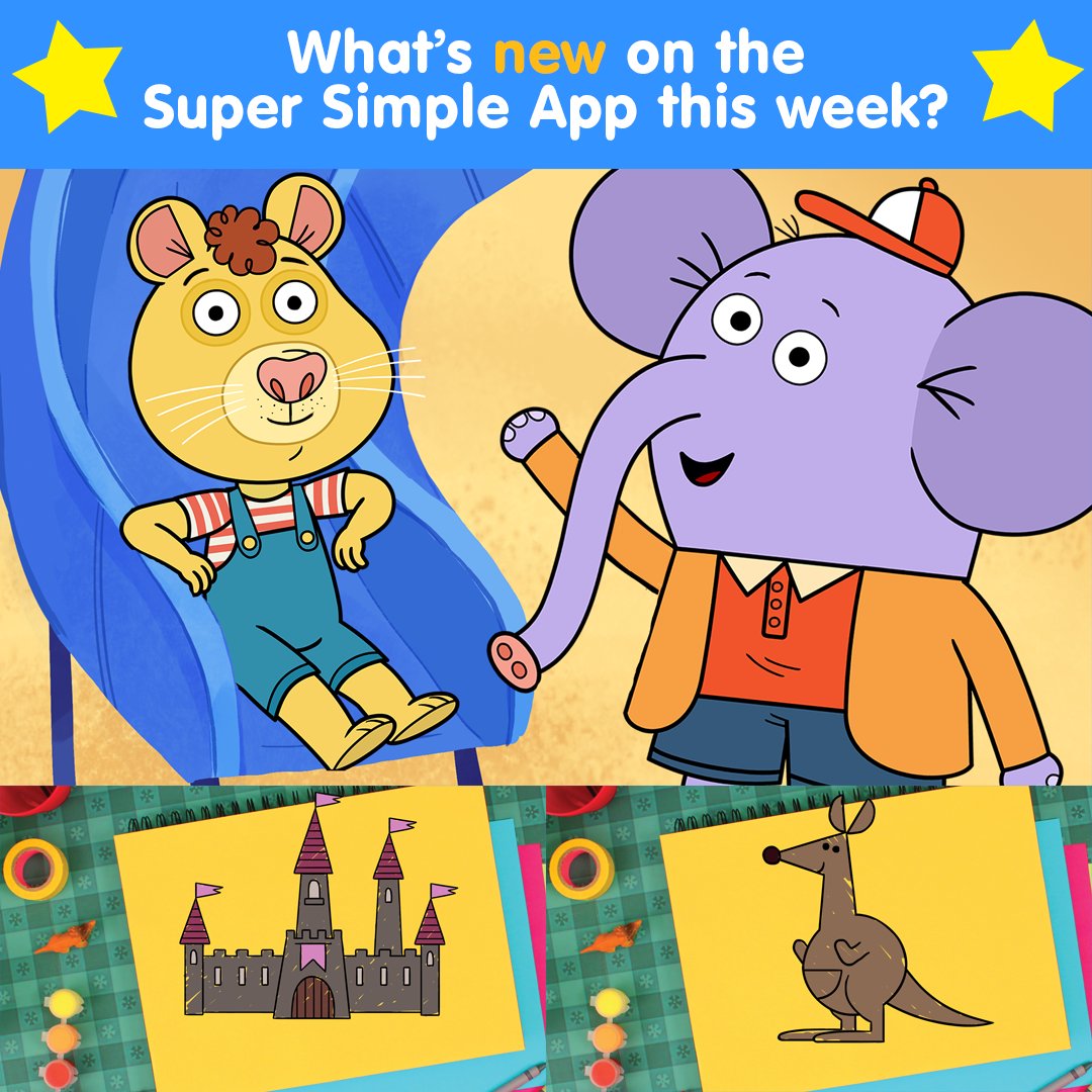 Super Simple🦉🌟 on Twitter: "What’s new on the Super Simple app! A NEW