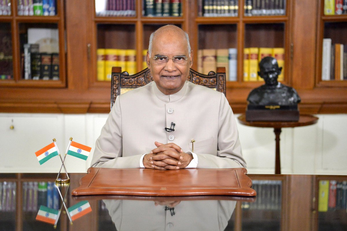 Full text of #PresidentKovind’s address to the nation on the eve of the 74th Independence Day. 🇮🇳

English: presidentofindia.nic.in/speeches-detai…

Hindi: presidentofindia.nic.in/speeches-detai…