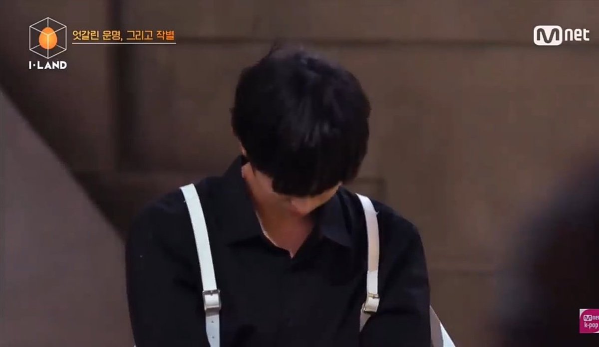 Heeseung looked devastated while seeing off the ones eliminated to the ground. He was crying rivers because seeing his friends leave had an overwhelming impact on him. I WAS HEARTBROKEN ANF SO WERE YOU. HE'S SO THOUGHTFUL AND KIND. #HEESEUNG  #HEESEUNG_ILAND