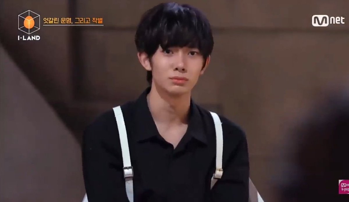 Heeseung looked devastated while seeing off the ones eliminated to the ground. He was crying rivers because seeing his friends leave had an overwhelming impact on him. I WAS HEARTBROKEN ANF SO WERE YOU. HE'S SO THOUGHTFUL AND KIND. #HEESEUNG  #HEESEUNG_ILAND