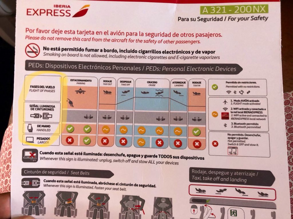 myos4golf's tweet photo. Hola @iberiaexpress Mucho avión nuevo y mucha lucecita de colores pero seguís matando gatitos. La próxima vez, que lo haga un #traductor  😓 #TheDevilIsInTheDetail https://t.co/a3T9LVboX8