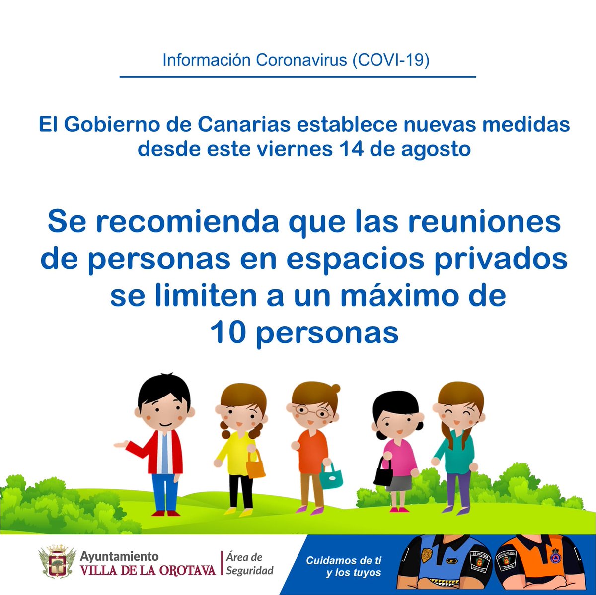 EvaFarinaL's tweet photo. ℹ recordar que hoy han entrado en vigor las nuevas medidas del Gobierno de #Canarias contra la #COVIDー19.

Más información ⬇️ https://t.co/UaPzkj2gWI https://t.co/Q8M7TGolCn