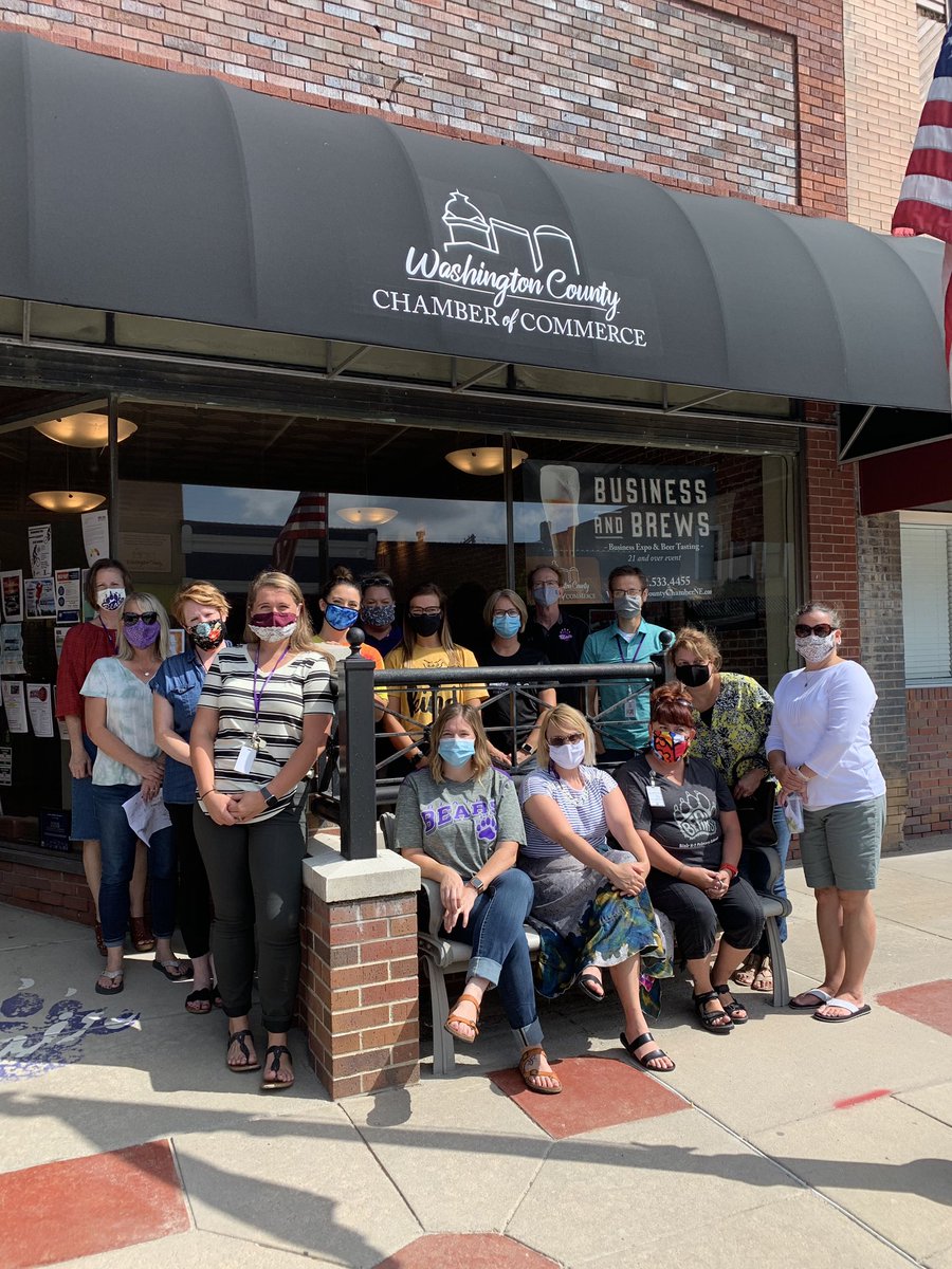 drladwig's tweet photo. Thank you @WashCoNECoC for another great new teacher community scavenger hunt! It always showcases our amazing businesses and how much they support our schools! https://t.co/86lCtxBG5V