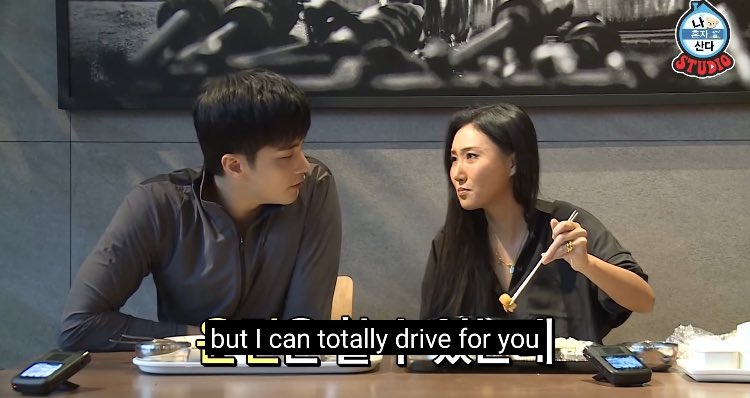 I love Hwasa and sung hoon interactions! Like I wouldn’t mind if they dated. Hwasa even said he was her type sooo who knows (thread full cute interactions)
