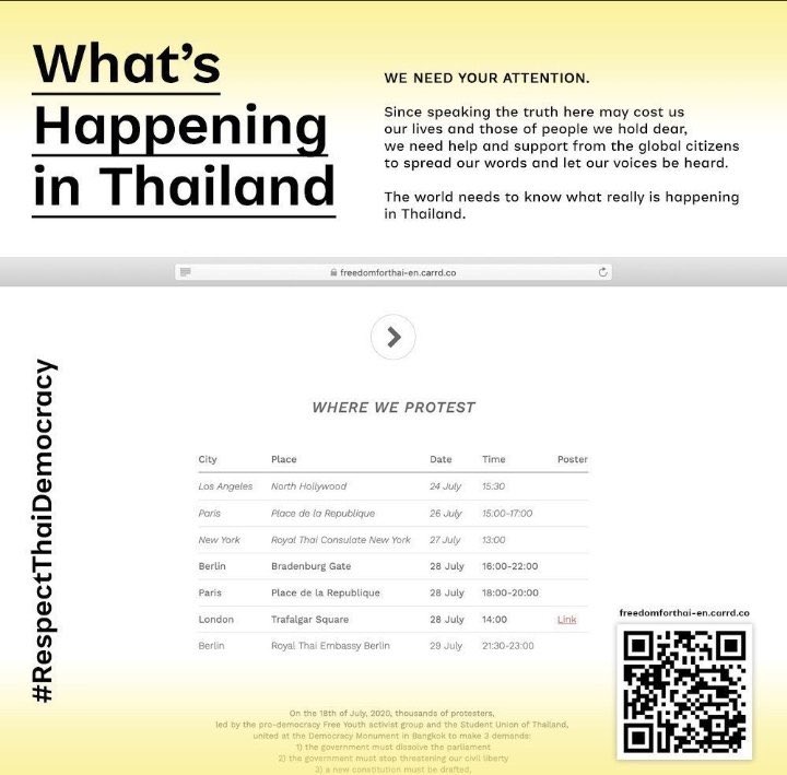 0093th's tweet photo. @NYDailyNews Hi, I'm​ from​ Thailand​ and​ Pls​ share​ this We need your attention . Help us pls, we really need your help🥺🙏 #WhatHappensinThailand https://t.co/33xe8cyLlE