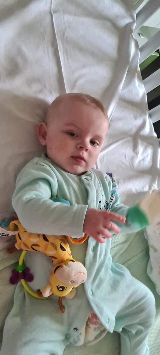 JOSEPH'S HEART JOURNEY 

This incredibly brave boy has had his surgery and had a peg inserted. He was a little groggy after he came round and was in quite alot of pain. He was given some morphine 2 help with that. These pictures show him starting 2 come round abit more 💙😍💙xxx